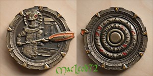 Stargate Geocoin - Serpent Warrior