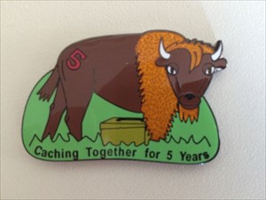 5th Anniversary MB Geocaching Coin