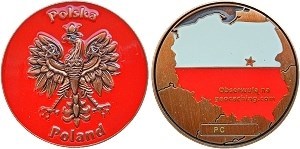 Poland Geocoin