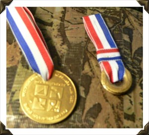 USA Coin with Ribbon
