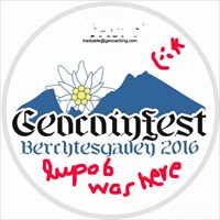 Geocoinfest Berchtesgaden 2016 - lupo6 was here