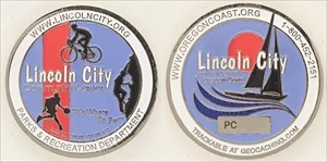 Lincoln City Geocoin