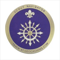 Scouts Navigator Geocoin