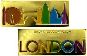 London Silhouette Gold