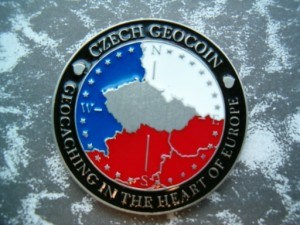  Roodeho Czech Heart of Europe Geocoin