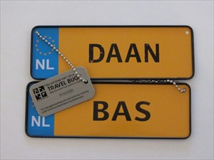 Bas en Daan License plates