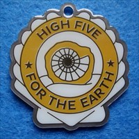 High Five For The Earth Tag Front
