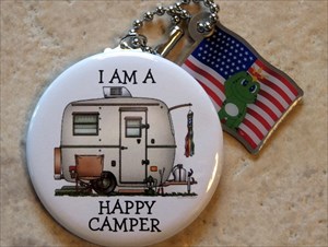 Scamp Flag Travel Tag