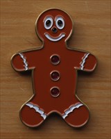 Gingerbread Man Gold