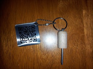 Log Roller and QR Travel Tag
