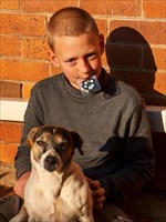 A dog and his boy1