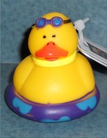 Duckie Floating Around the World