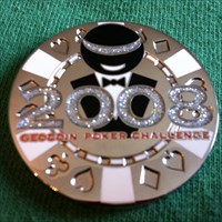 2008 Geocoin Poker Challenge Coin