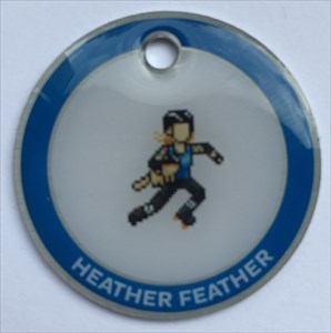 LordT&#39;s Lackey Tag Heather Feather