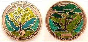 Cache In Trash Out 2021 Geocoin