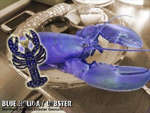 Northern Atlantic Lobster Geocoin