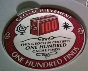 100th Anniversary geocoin