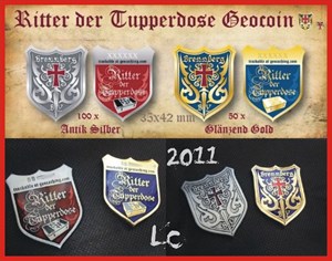 Ritter der Tupperdose 2011 - antique silver