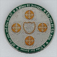 4musketeers Royalist Geocoin front
