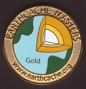 Earthcache-Master Gold-Coin