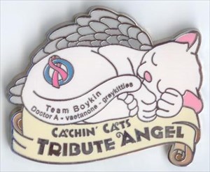 Cachin Cats Tribute Angel - silber