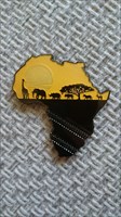 (TB5TVYZ) African Safari Geocoin - African Safari Geocoin