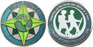Cleaning Up The World Cito 2007 Geocoin