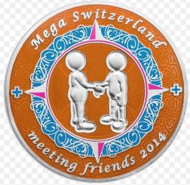 MEGA Switzerland &#8211; meeting friends 2014-Helfercoin