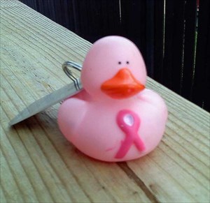 Breast Cancer Awareness Ducky