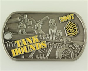 Tank Hounds Dog Tag 2007
