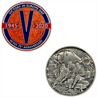 VE Day 75 Years Silver