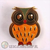 Owl-Geocoin-B1-A-F Little Owl