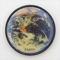 Star Crazy Earth Geocoin front