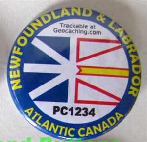 Island Button - New Foundland and Labrador