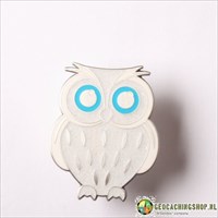Owl-Geocoin-B6-E White Angel