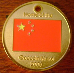 China geocoin