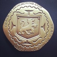 Real Pirate Doubloon - Piece of Eight Geocoin