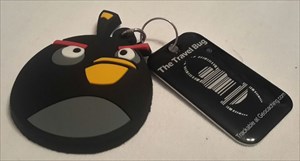 Bomb Angry Bird dog tag
