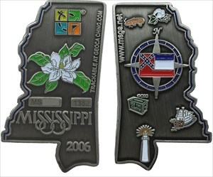 2006 Mississippi Geocoin