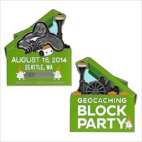 Block Party 2014 Geocoin