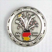 docfred&#39;s 100000 Caches Germany Geocoin 