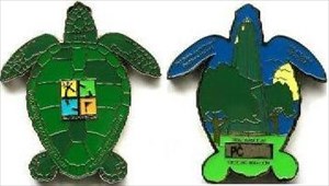 Loggerhead Turtle Geocoin