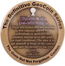 Webcam Cache - The Definitive Series Geocoin