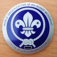 1st Oman Scout Group Geocoin