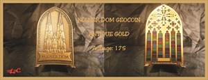 Koelner Dom Geocoin *antique gold*