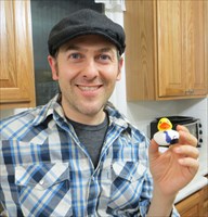 Michael with Michael Duck