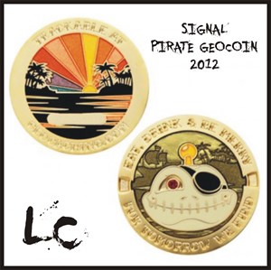 Signal Pirate Geocoin