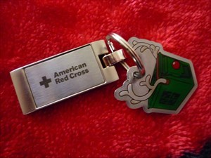 American Red Cross Key Ring TB