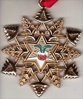 Womo&amp;#39;s Snowflake Ornament Coin
