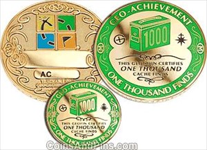 ocrazys-1000 finds Geo-Achievement Coin